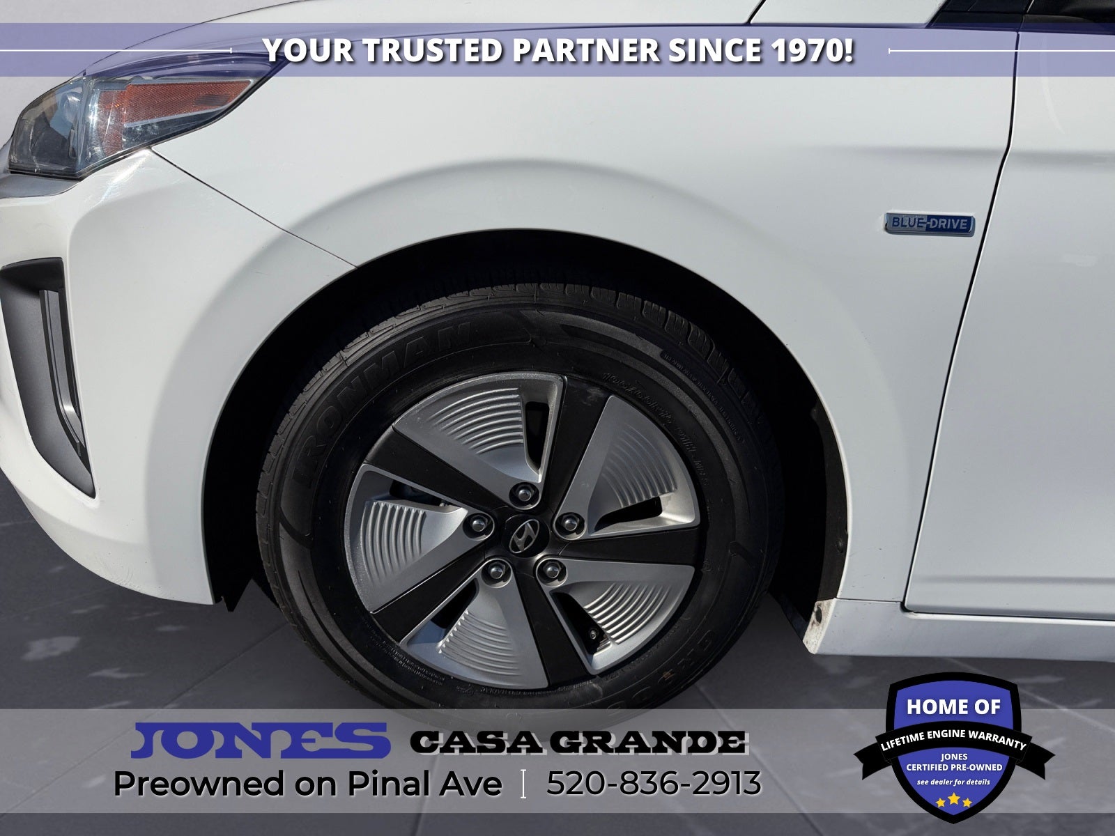 2020 Hyundai Ioniq Hybrid Blue