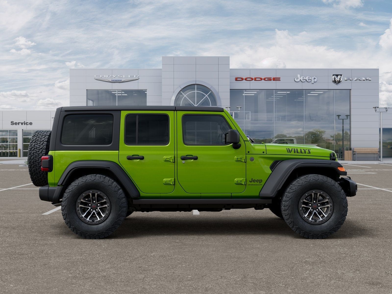 2025 Jeep Wrangler WRANGLER 4-DOOR WILLYS
