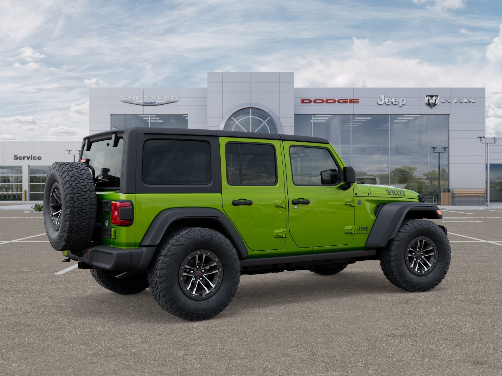 2025 Jeep Wrangler WRANGLER 4-DOOR WILLYS