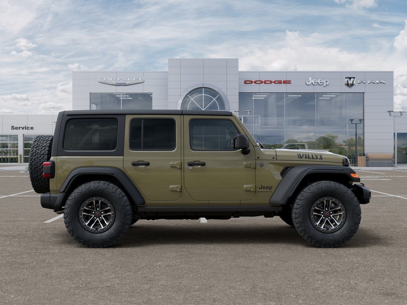 2025 Jeep Wrangler WRANGLER 4-DOOR WILLYS