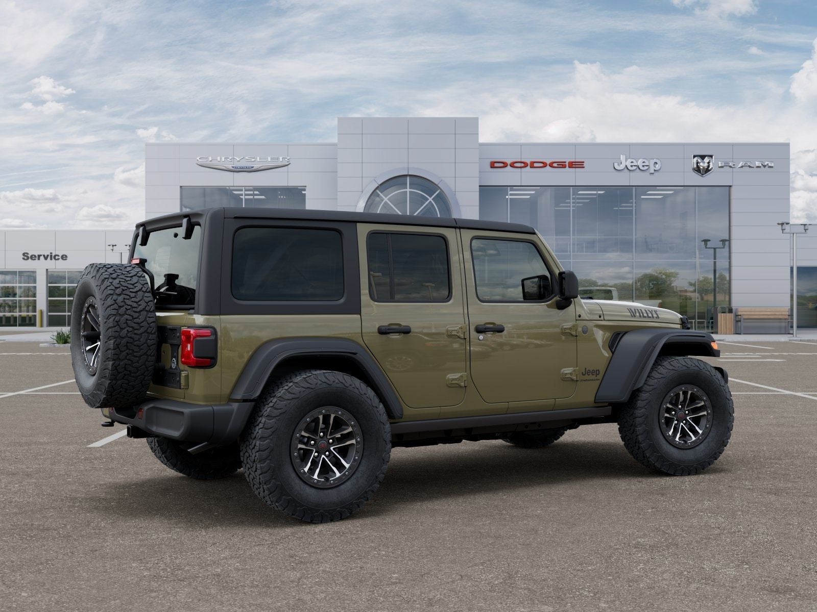 2025 Jeep Wrangler WRANGLER 4-DOOR WILLYS