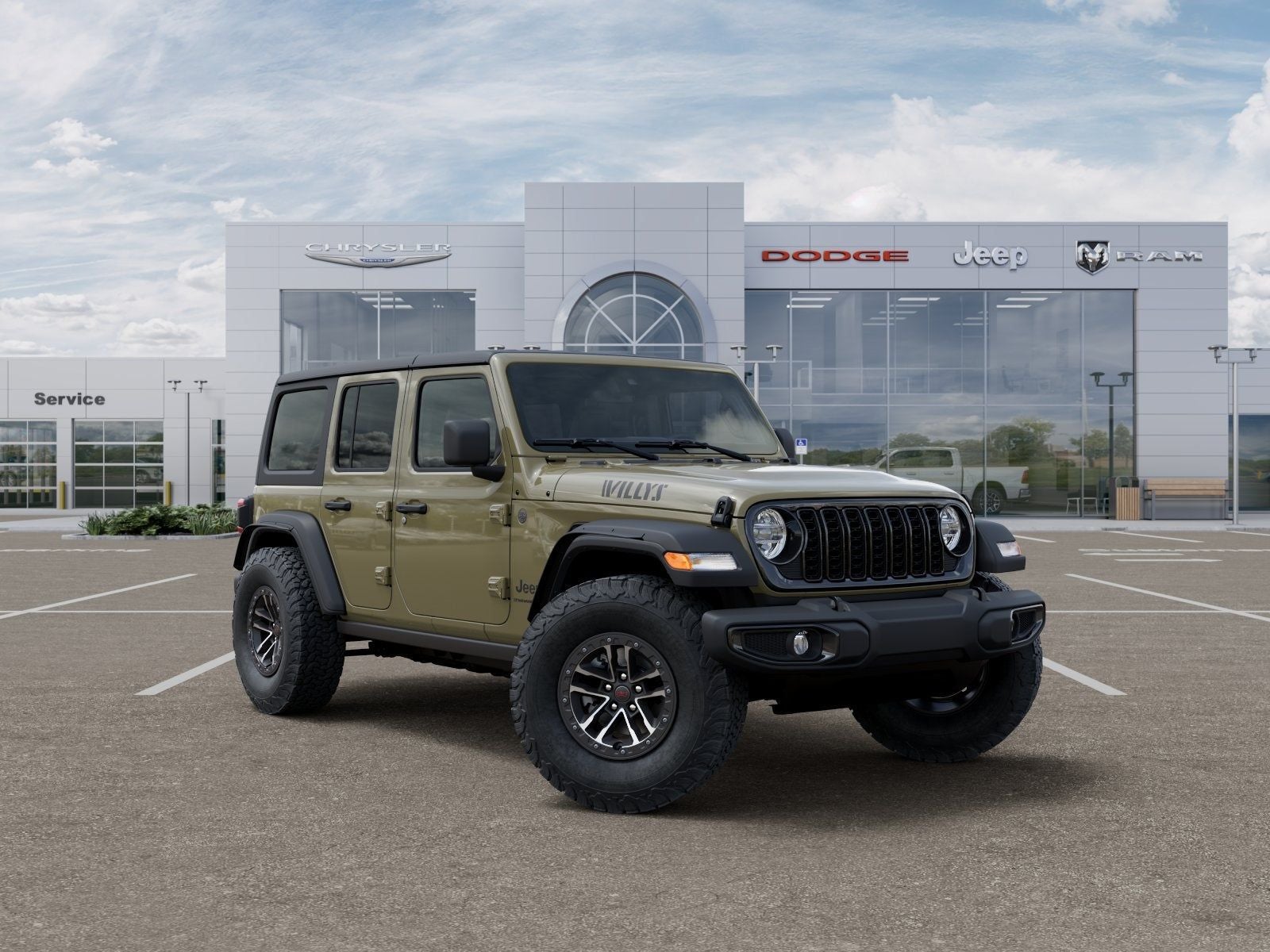 2025 Jeep Wrangler WRANGLER 4-DOOR WILLYS