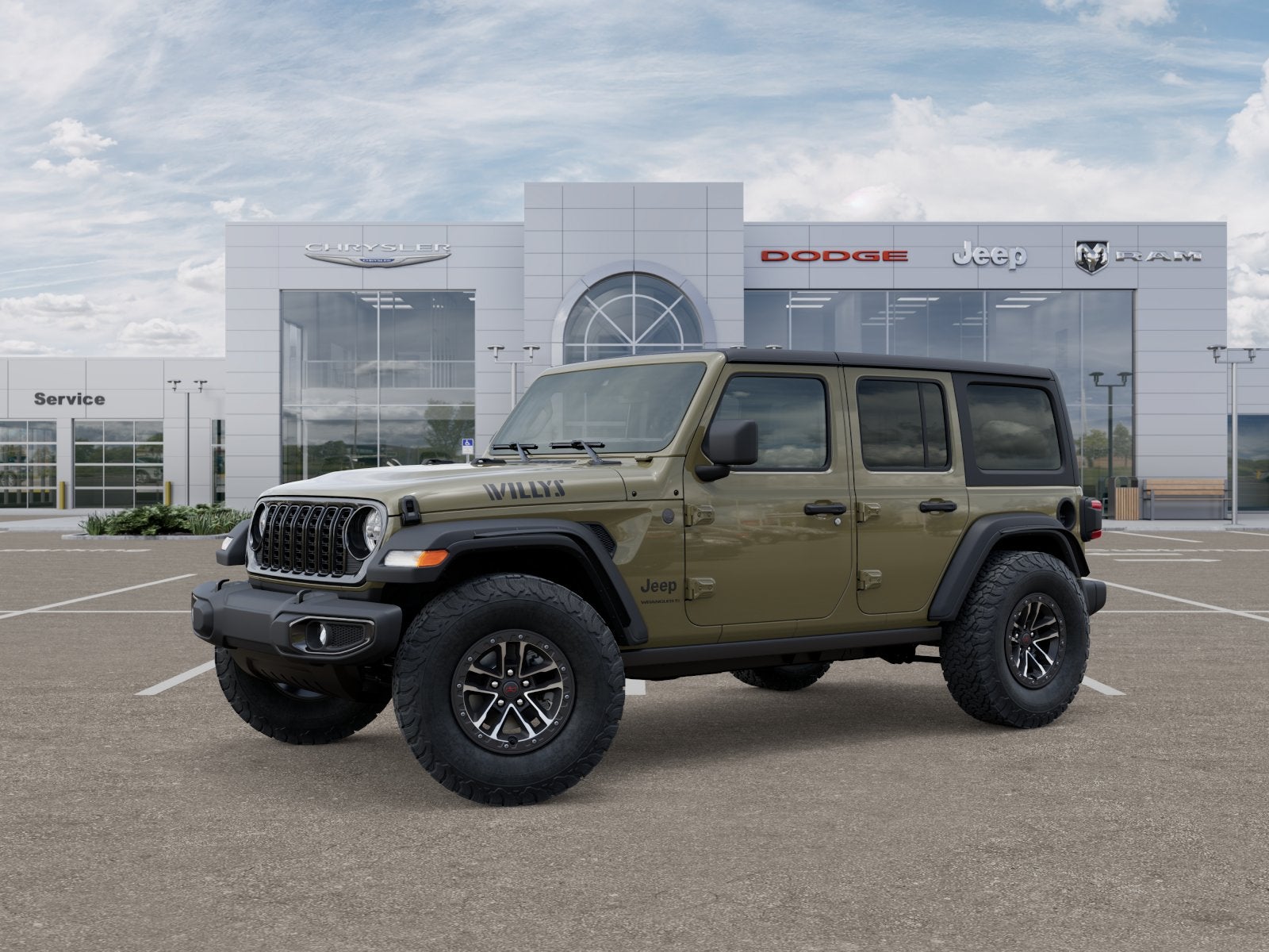 2025 Jeep Wrangler WRANGLER 4-DOOR WILLYS