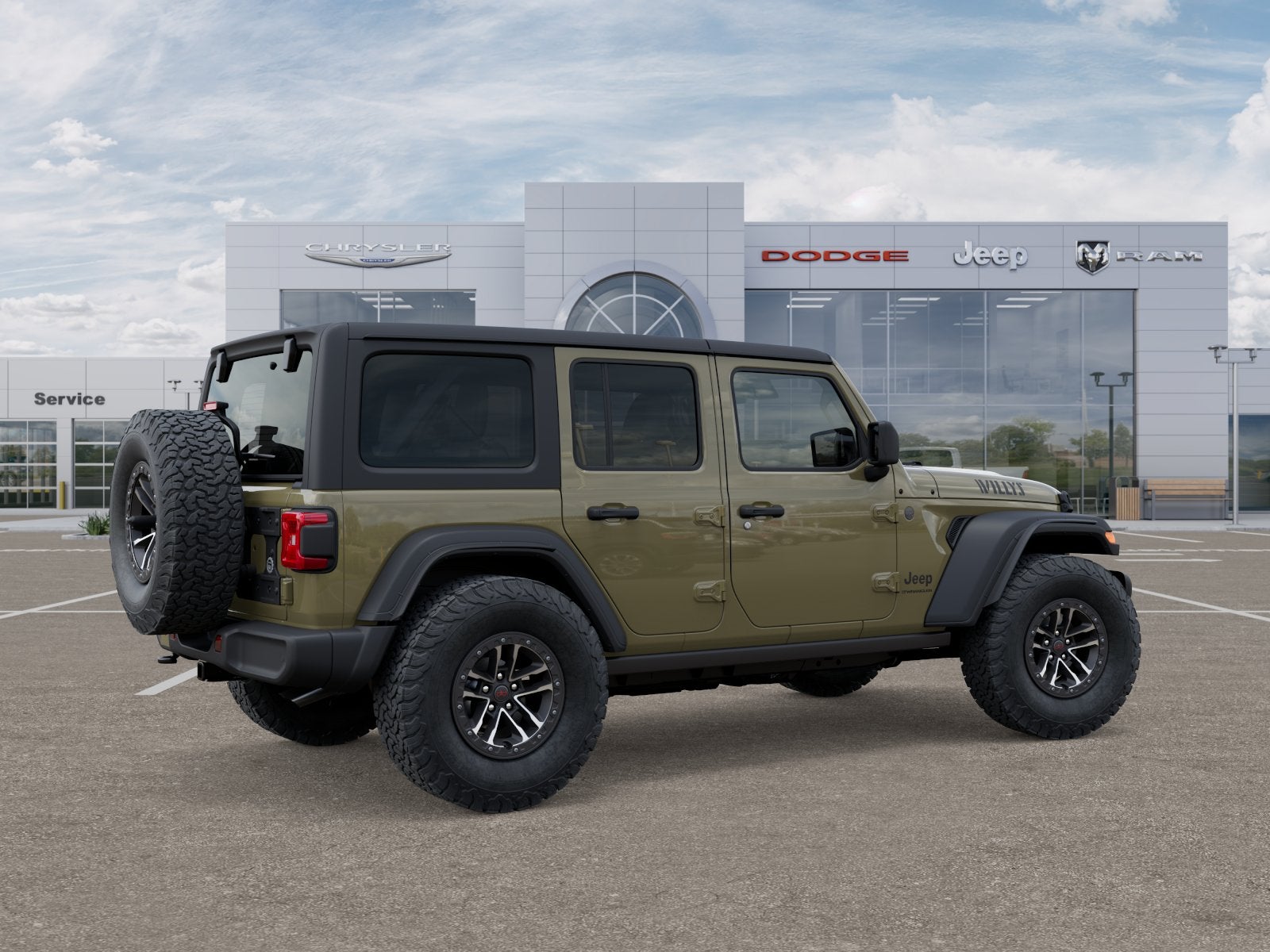 2025 Jeep Wrangler WRANGLER 4-DOOR WILLYS