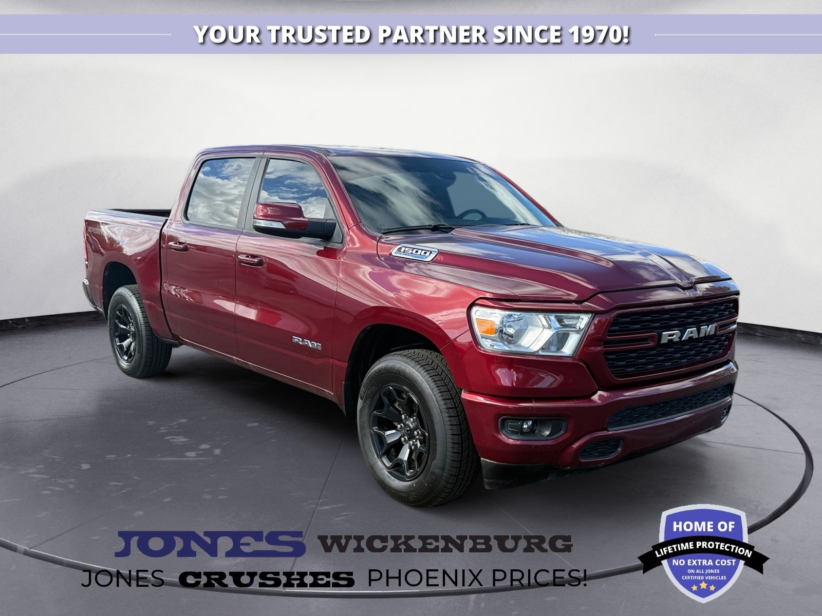 2022 RAM 1500 Big Horn Crew Cab 4x4 5'7' Box