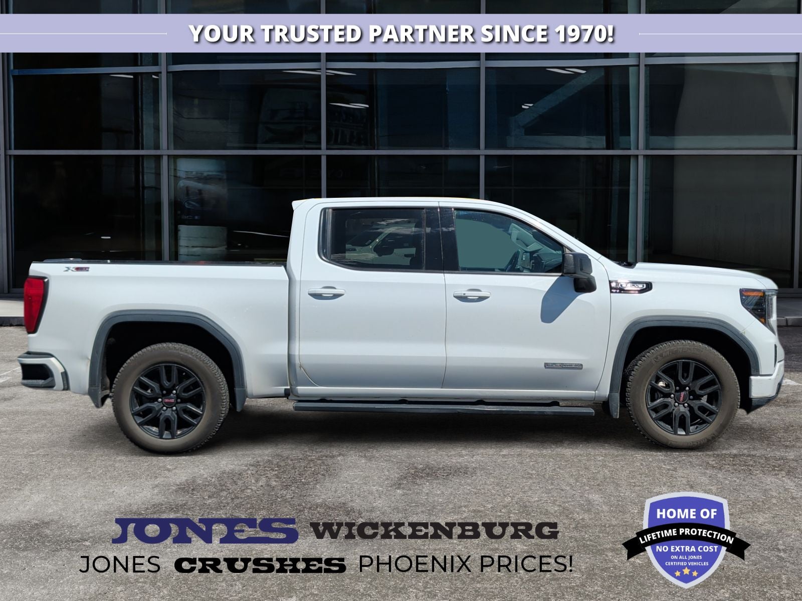 2023 GMC Sierra 1500 4WD Crew Cab Short Box Elevation with 3SB