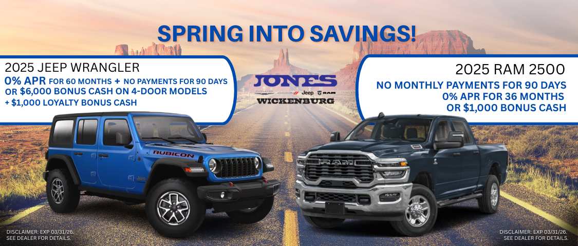 SPRING INTO SAVINGS!