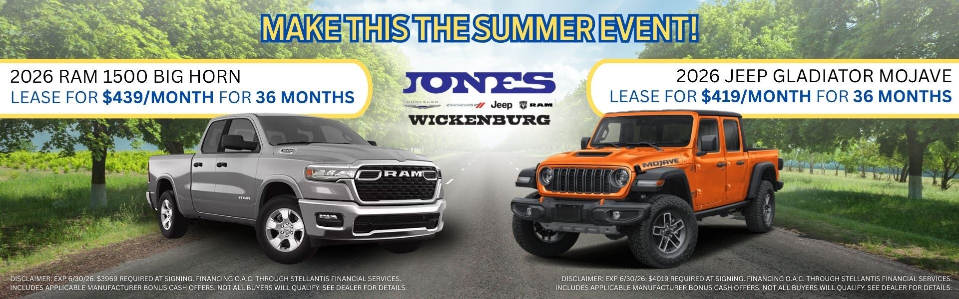 2026 Ram 1500 & 2026 JEEP GLADIATOR