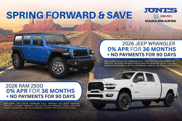 2026 Jeep Wrangler Spring Forward and Save