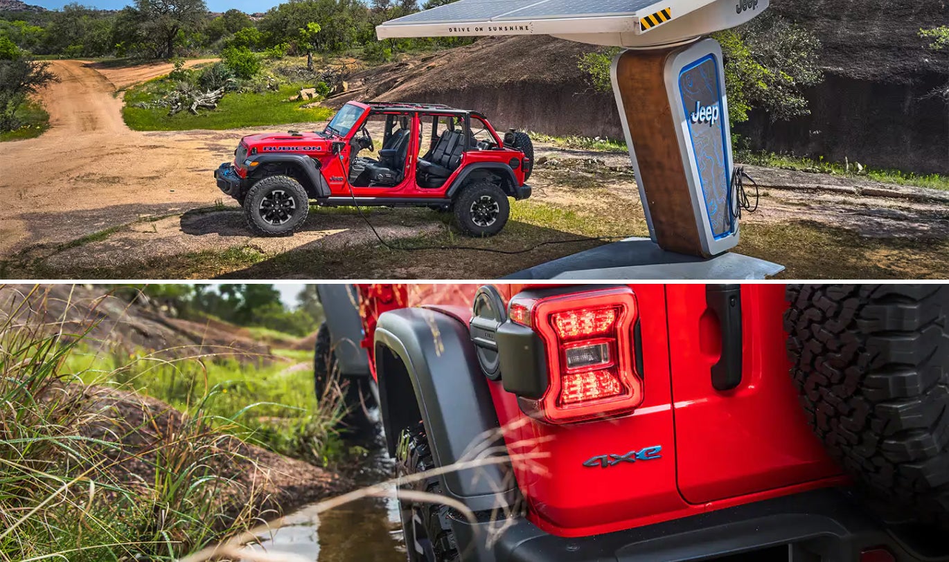 Wrangler 4xe Charging